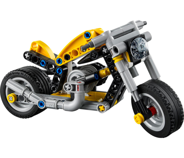 LEGO TECHNIC 42225 Żółty motocykl - 1489548 - zdjęcie 3